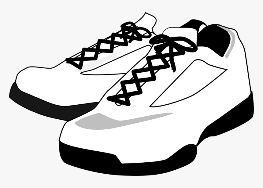 Sneakers, Tennis Shoes, Footwear, Sport, Fashion, Pair - Shoes Clip Art, HD Png Download, Free Download