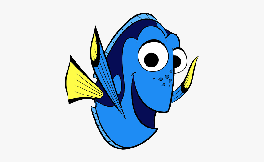 Dory Best Of Nemo Cartoons Finding Clip Art Disney - Dory Clipart No Background, HD Png Download, Free Download