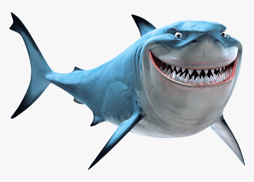 Clipart Shark Megalodon Shark - Finding Nemo Bruce, HD Png Download, Free Download
