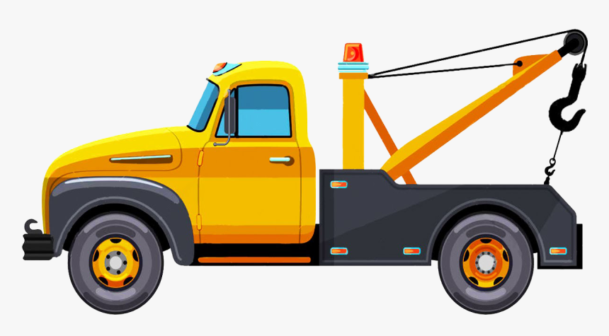 Jpg Free Download Cartoon Png Download Free Car- - Cartoon Tow Truck Png, Transparent Png, Free Download