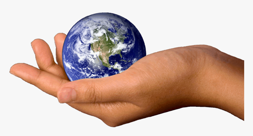 Earth In Hands Png, Transparent Png, Free Download