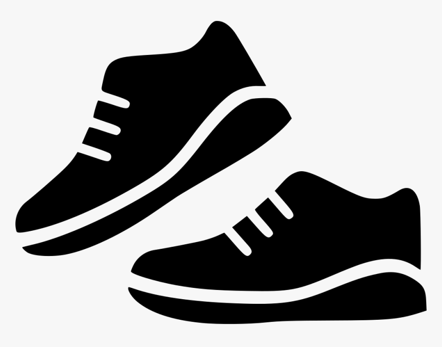Sport Shoes Pair Run - Shoes Icon Png, Transparent Png, Free Download