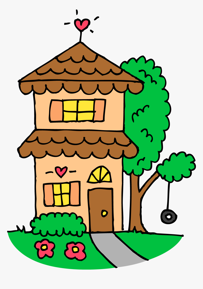 House For Sale Clip Art Free Clipart Images 2 Clipartix - Cute Home Clipart, HD Png Download, Free Download