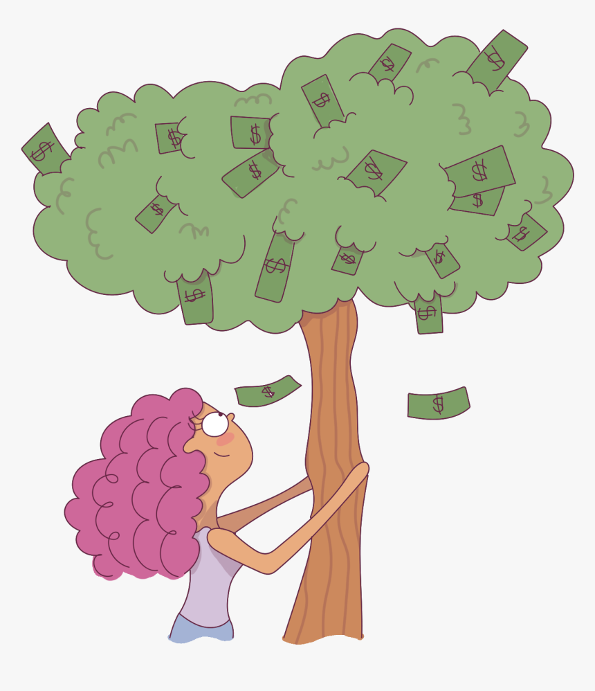 Money Falling From The Sky Png -a Blog Makes You Money - Illustration, Transparent Png, Free Download