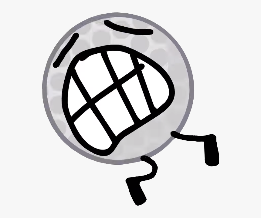 Fan Of Grassy Wiki - Golf Ball Bfb Tennis Ball, HD Png Download, Free Download