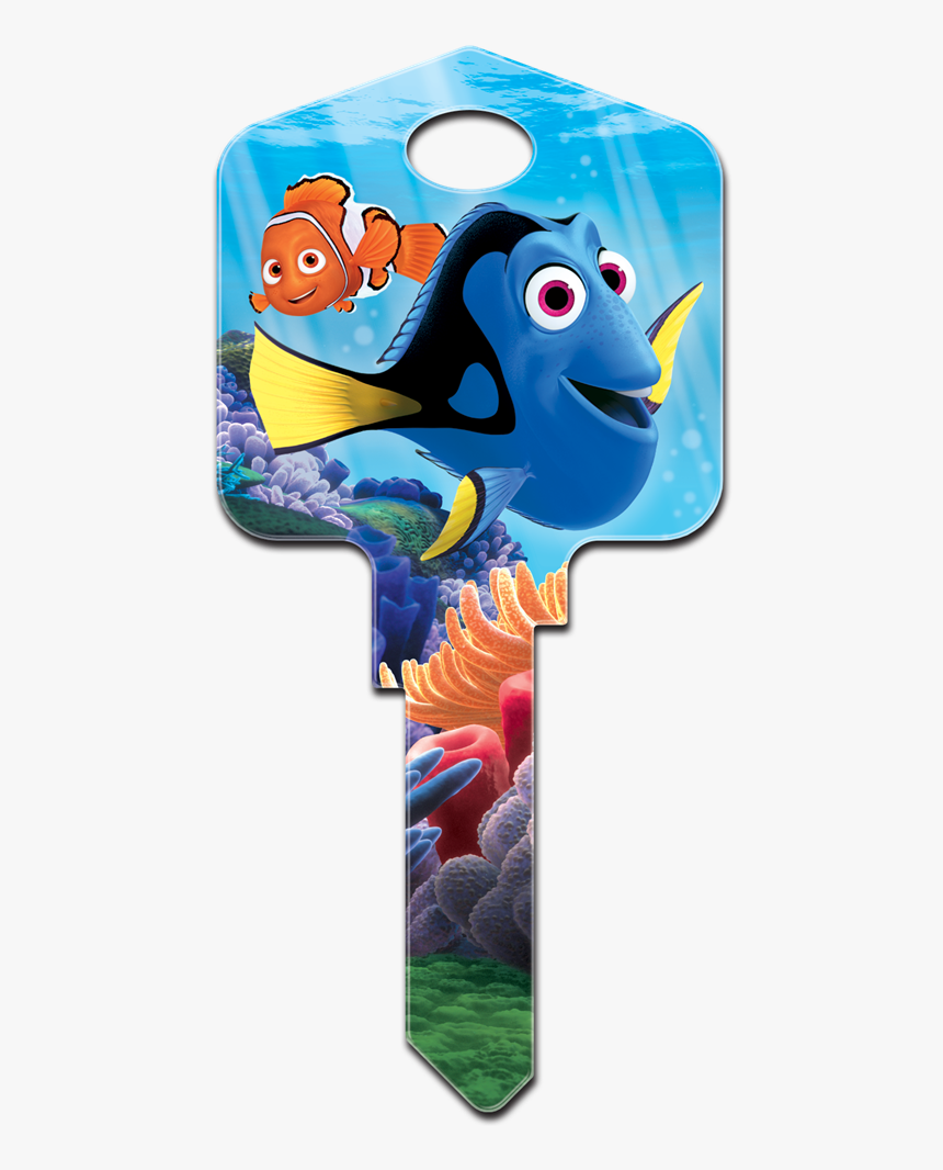 D10-sc1 Sc1 Finding Nemo House Key [sc1 Finding Dory], HD Png Download, Free Download