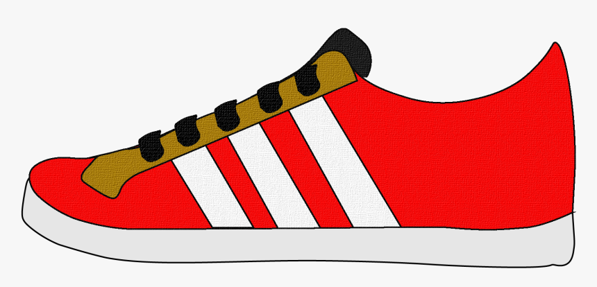 Casual Sneakers Shoes For Men And Women Clipart Side, HD Png Download, Free Download