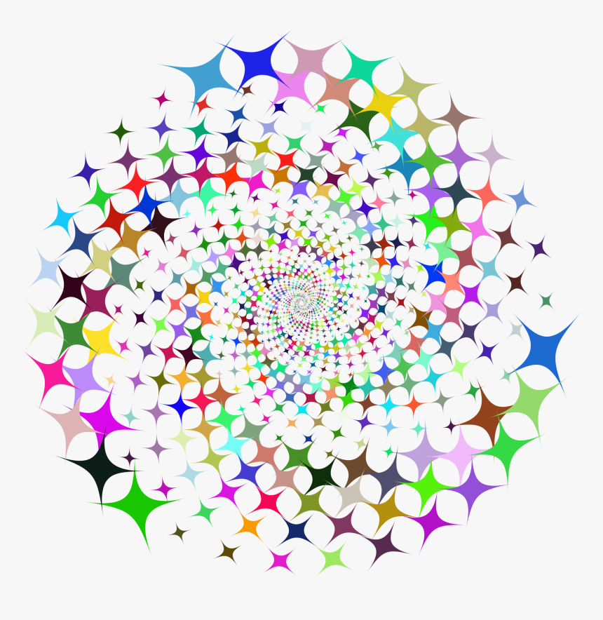 Clipart Prismatic Starburst Vortex, HD Png Download, Free Download