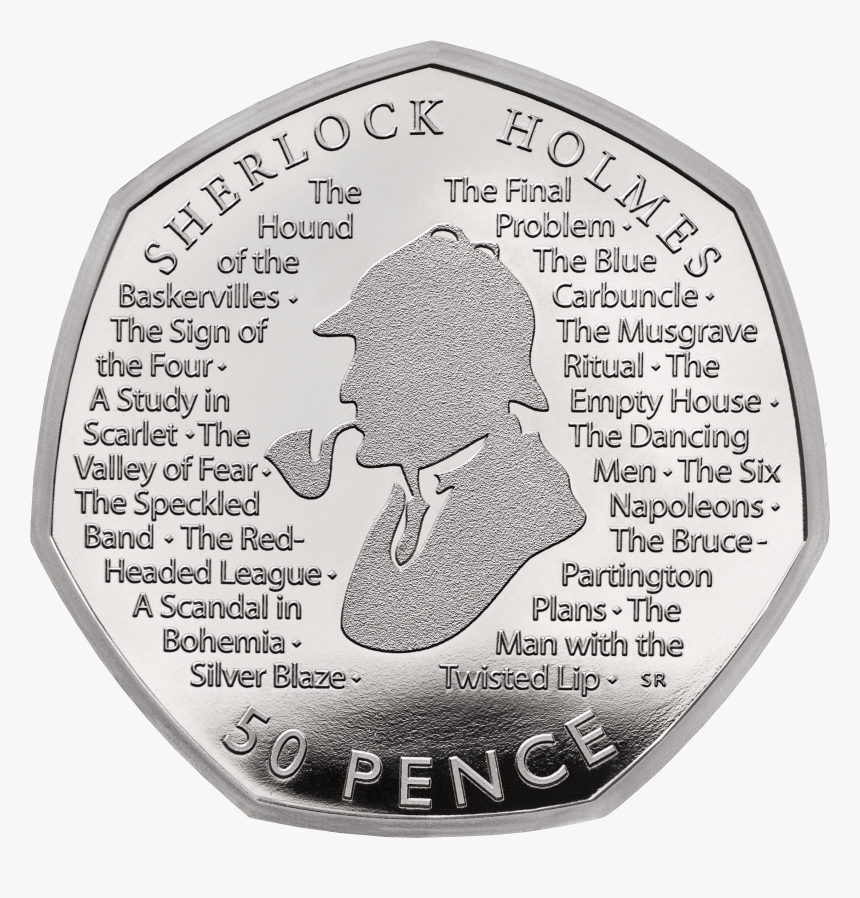 The Sherlock 50p Coin Has Been Launched To Celebrate, HD Png Download, Free Download