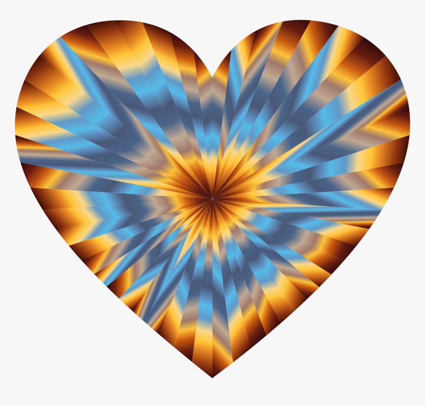 Starburst Heart 8 Clip Arts, HD Png Download, Free Download