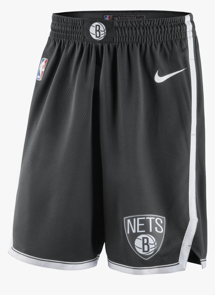 Nike Nba Brooklyn Nets Swingman Road Shorts, HD Png Download - kindpng