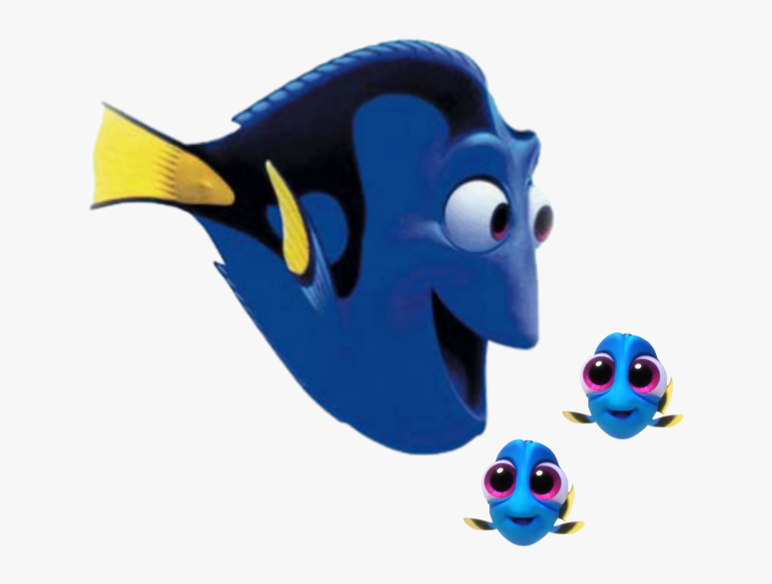 Dory And Her 2 Babies, HD Png Download, Free Download