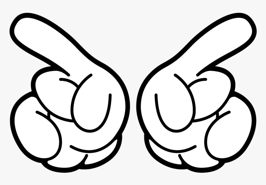 Png Images Mickey Mouse Hands, Transparent Png, Free Download