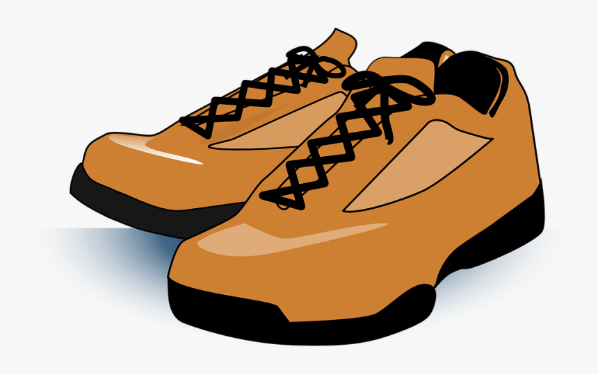 Gym Shoes Clipart Sepatu, HD Png Download, Free Download