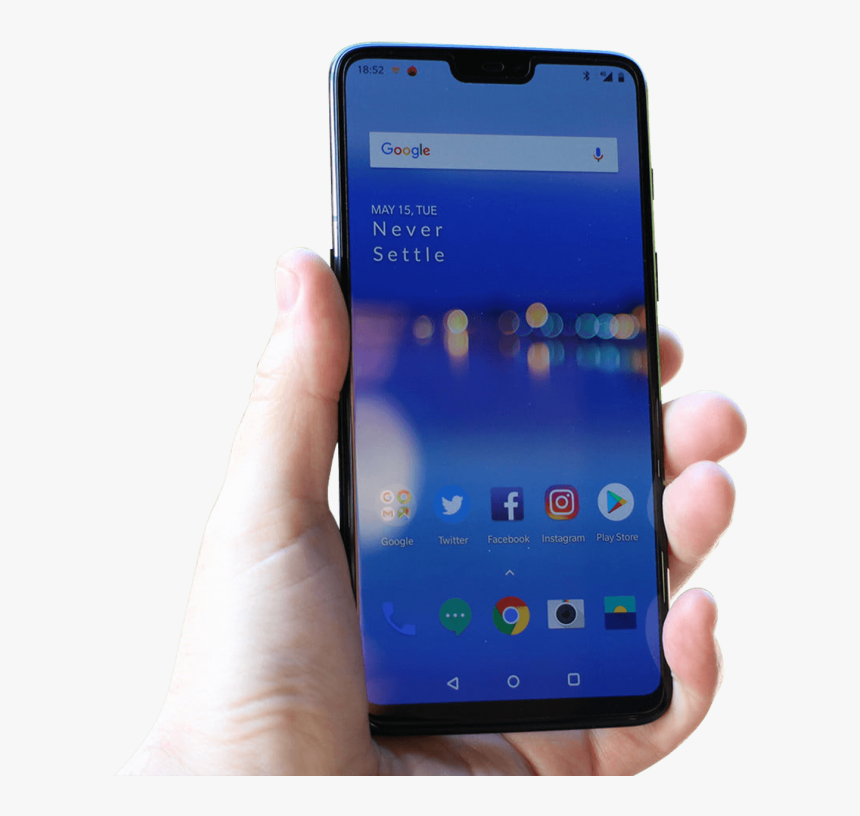 Oneplus 6 Hands Png, Transparent Png, Free Download
