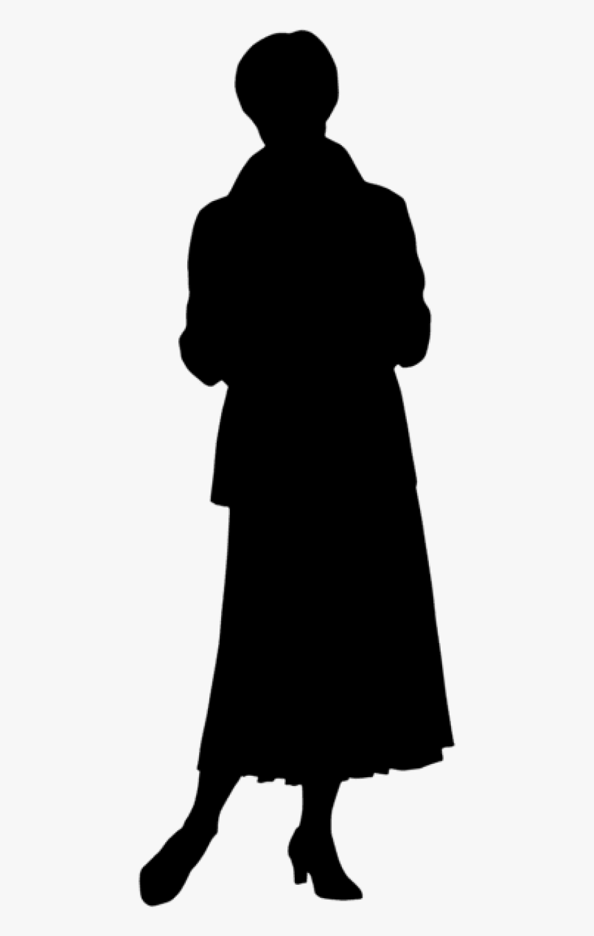 Girl Silhouette Png -female Silhouette Png, Transparent, Png Download, Free Download