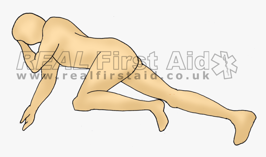Drawing Position Lying Down, HD Png Download, Free Download