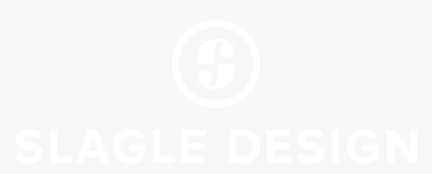 Slagle Design Logo Vert White, HD Png Download, Free Download