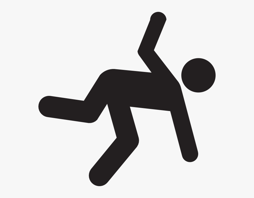 Slip And Fall Hazard Clipart, HD Png Download, Free Download