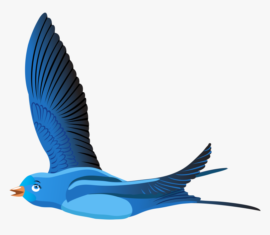 Clipart Clouds Bird, HD Png Download, Free Download