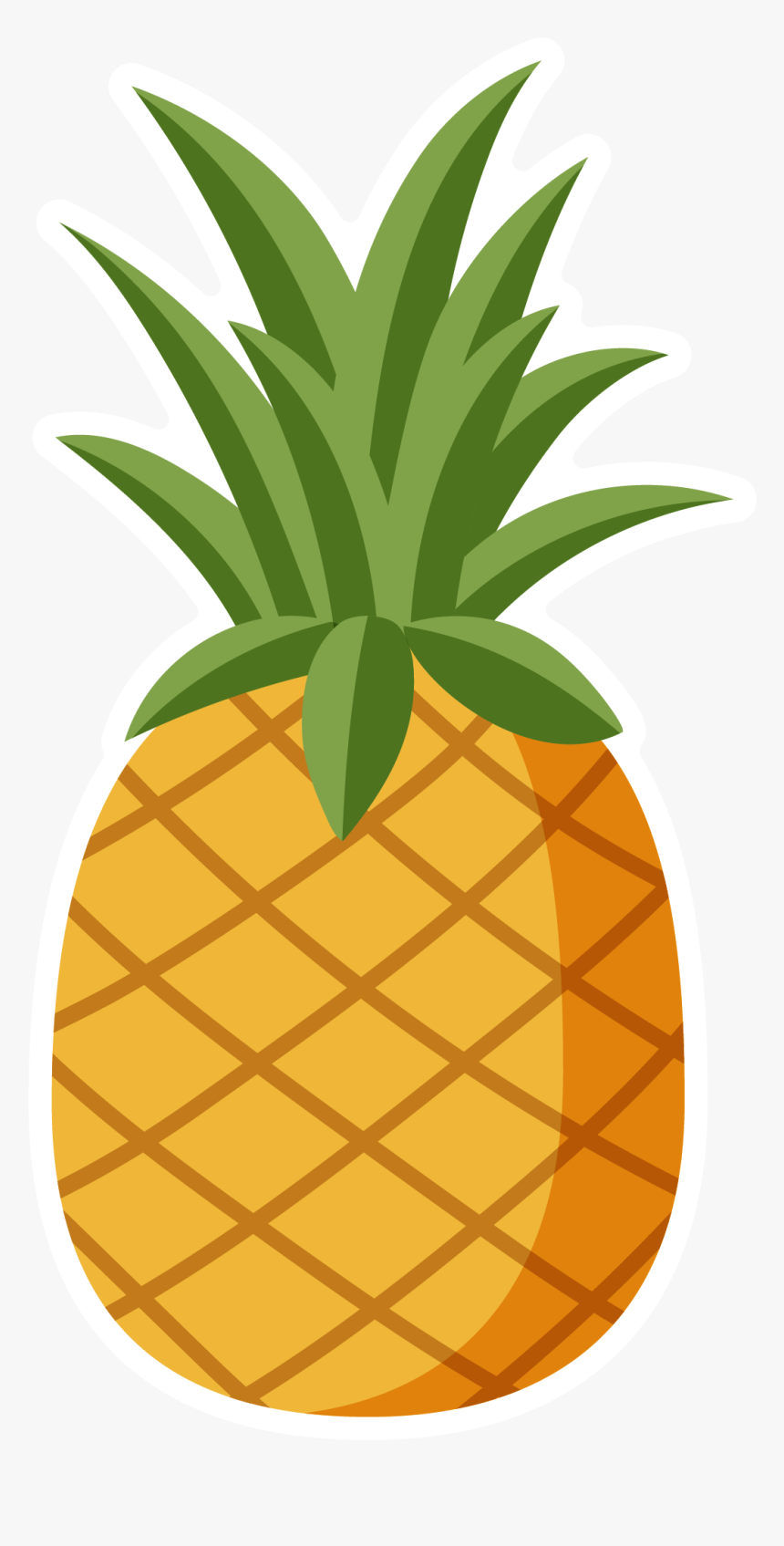 Pineapple Hawaiian Pizza Clip Art, HD Png Download, Free Download