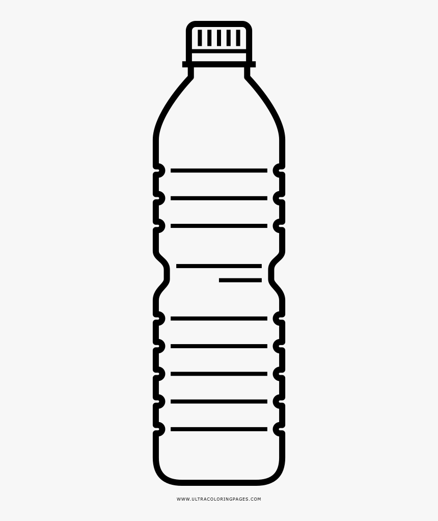 Water Bottles Plastic Bottle Drawing, HD Png Download, Free Download