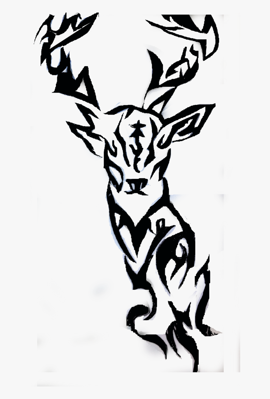 Koi White-tailed Deer Elk Tattoo, HD Png Download, Free Download