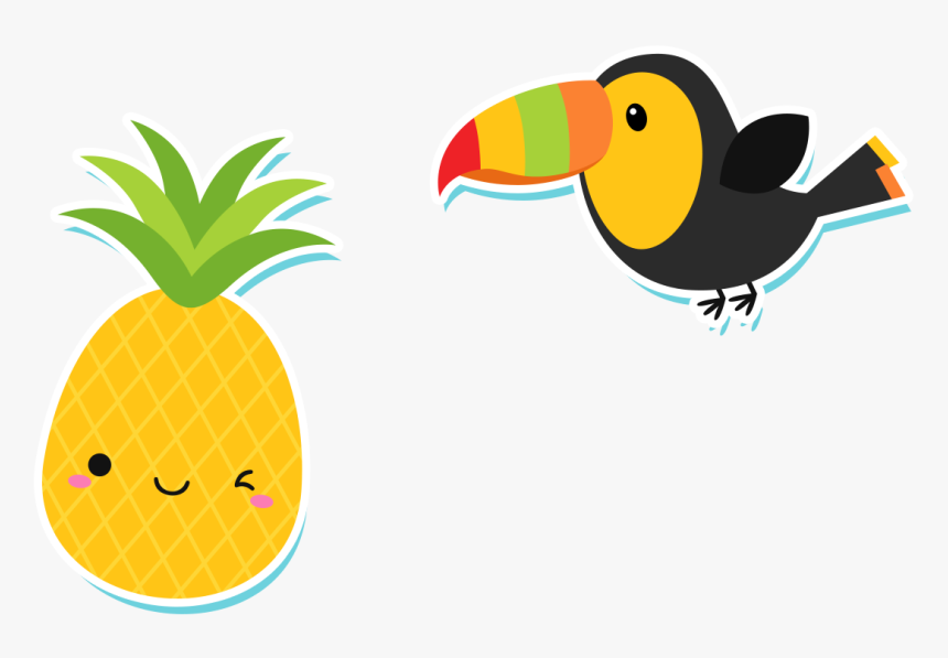 Pineapple Clipart Cute, HD Png Download, Free Download