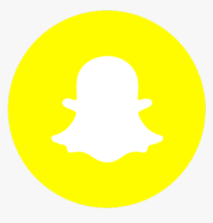 Snapchat Logo Round Png Clipart , Png Download, Transparent Png, Free Download