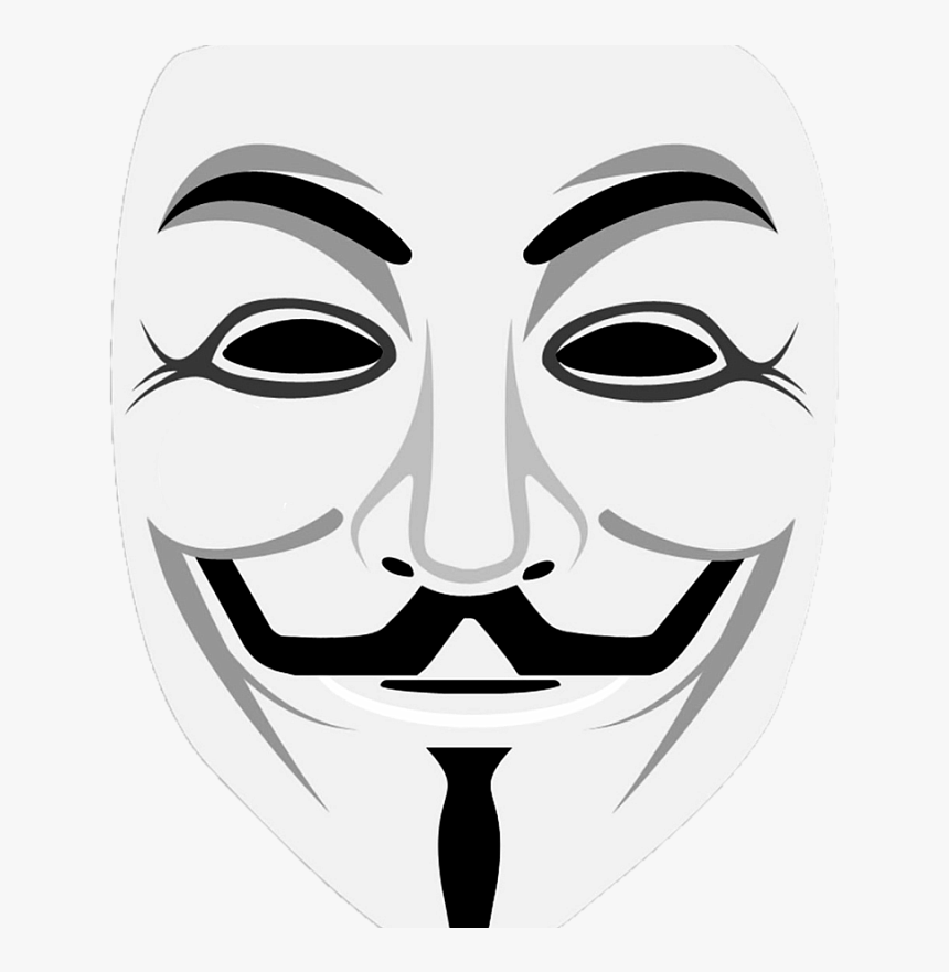 Guy Fawkes Mask Anonymous Security Hacker, HD Png Download, Free Download
