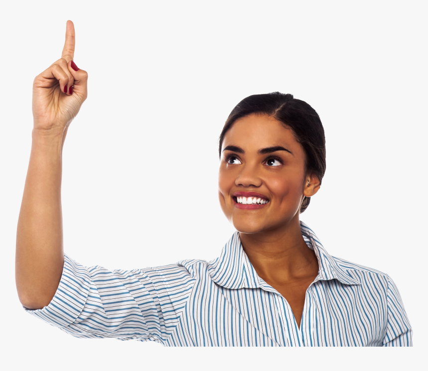 Women Pointing Top Png Photo, Transparent Png, Free Download