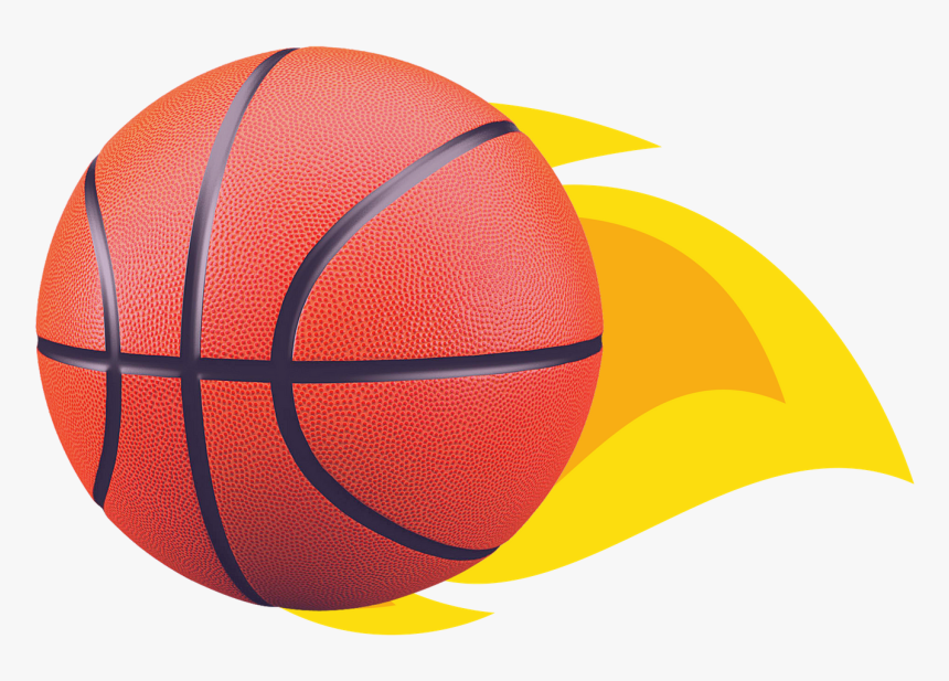 Basketball On Fire Png, Transparent Png, Free Download