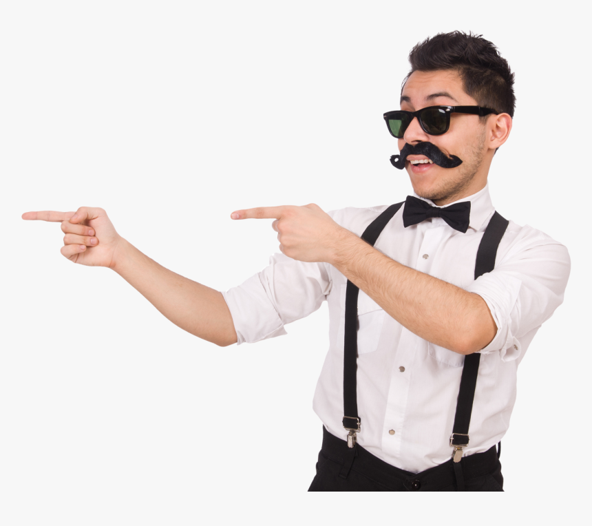 Guy Pointing Png, Transparent Png, Free Download