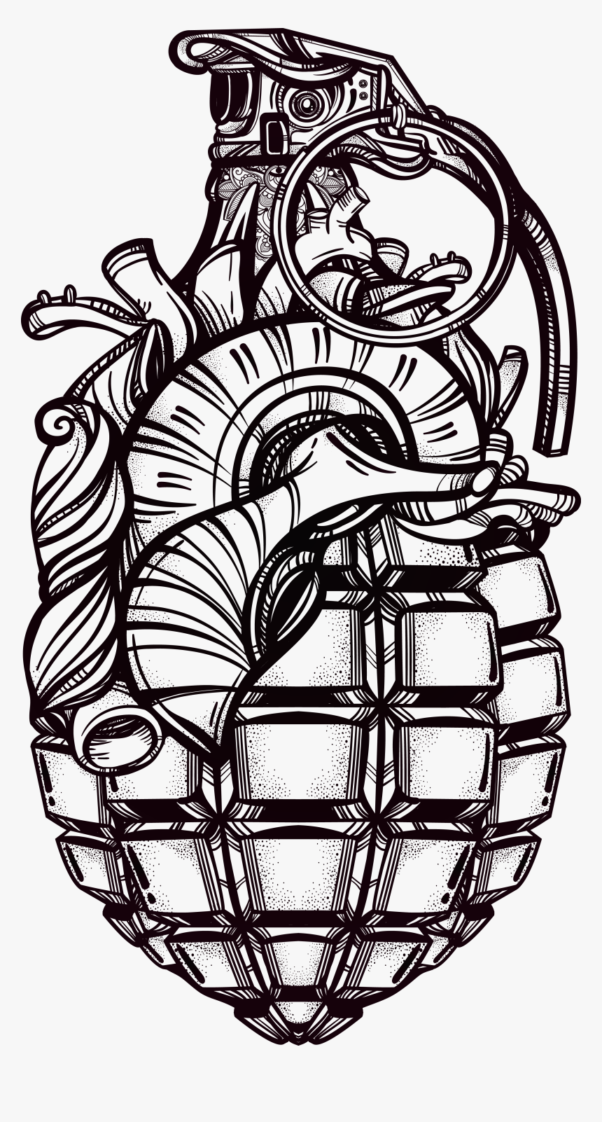 Transparent Hand Grenade Png, Png Download, Free Download