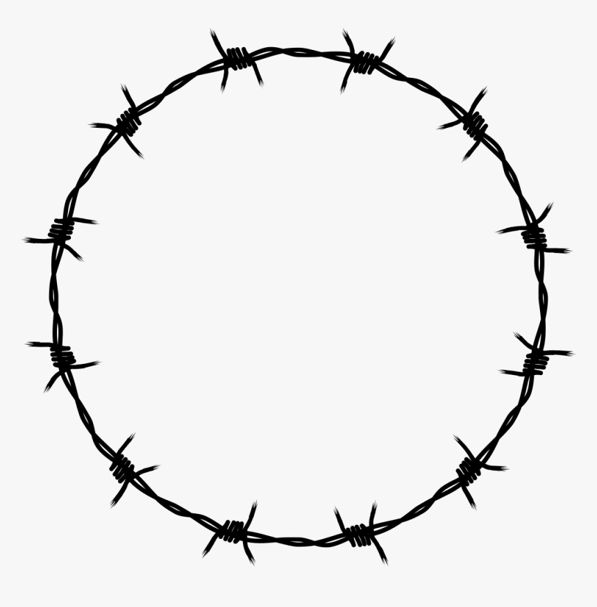 Barbed Wire Frame, HD Png Download, Free Download