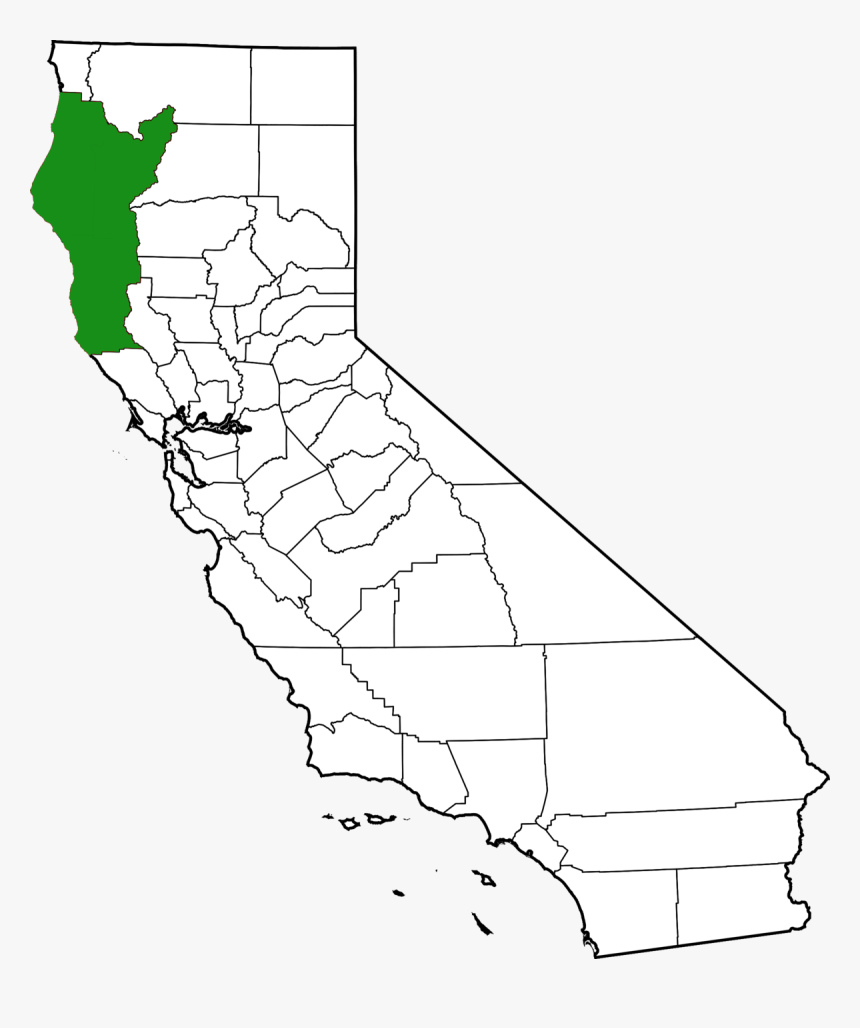 Emerald Triangle Wikipedia Map Of Mission San Francisco, HD Png Download, Free Download