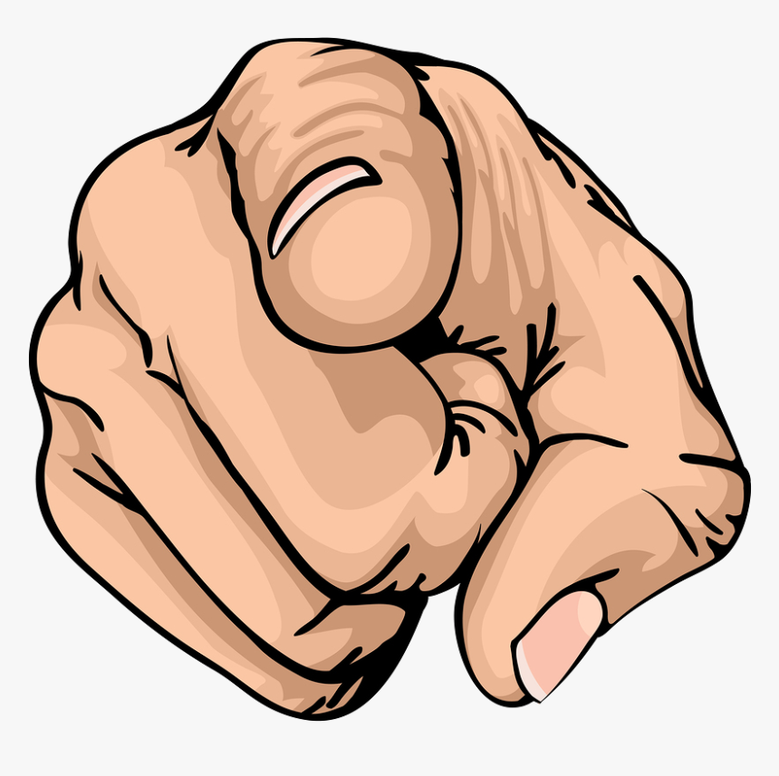 Png Finger Pointing At You, Transparent Png@kindpng.com