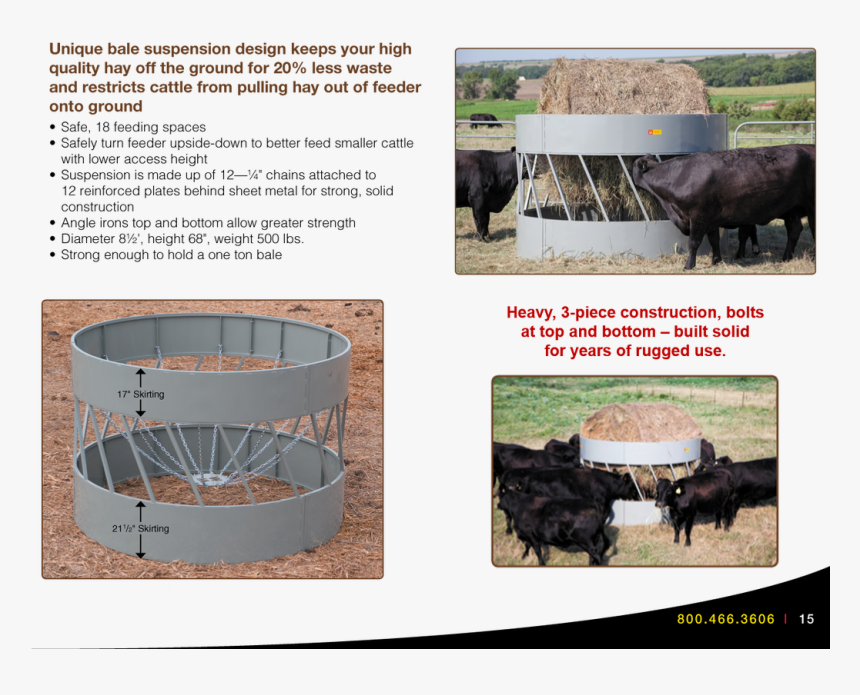 Bale Hoop Feeder, HD Png Download, Free Download