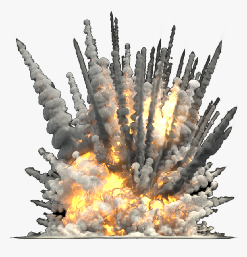 Realistic Explosion Png, Transparent Png, Free Download