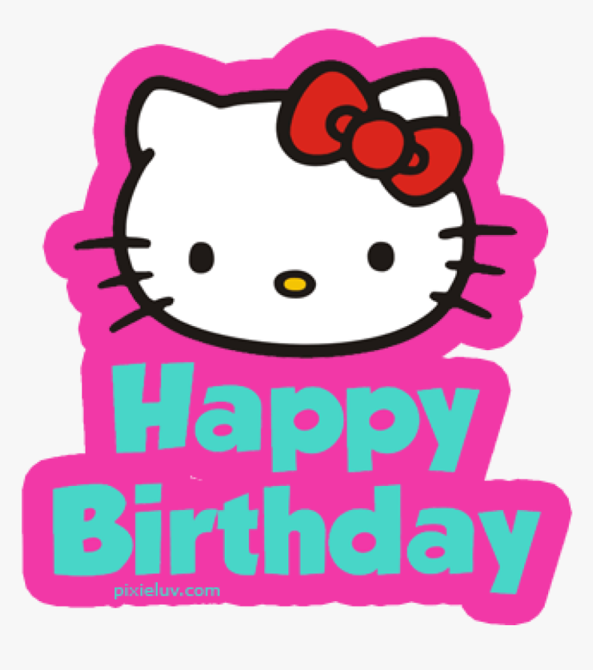 Hello Kitty Birthday Clipart Hello Kitty Birthday Clipart, HD Png In Hello Kitty Birthday Banner Template Free