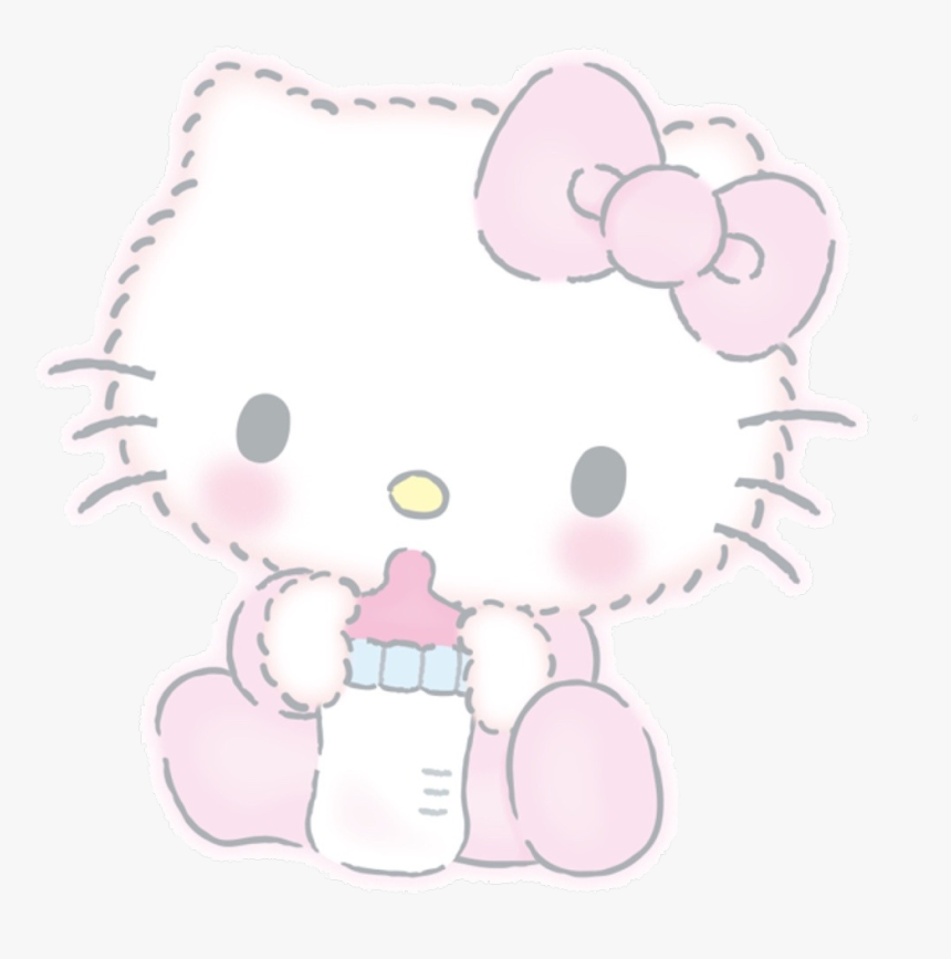 #baby #hello Kitty #hellokitty #hellokittysticker #kitty, HD Png Download, Free Download