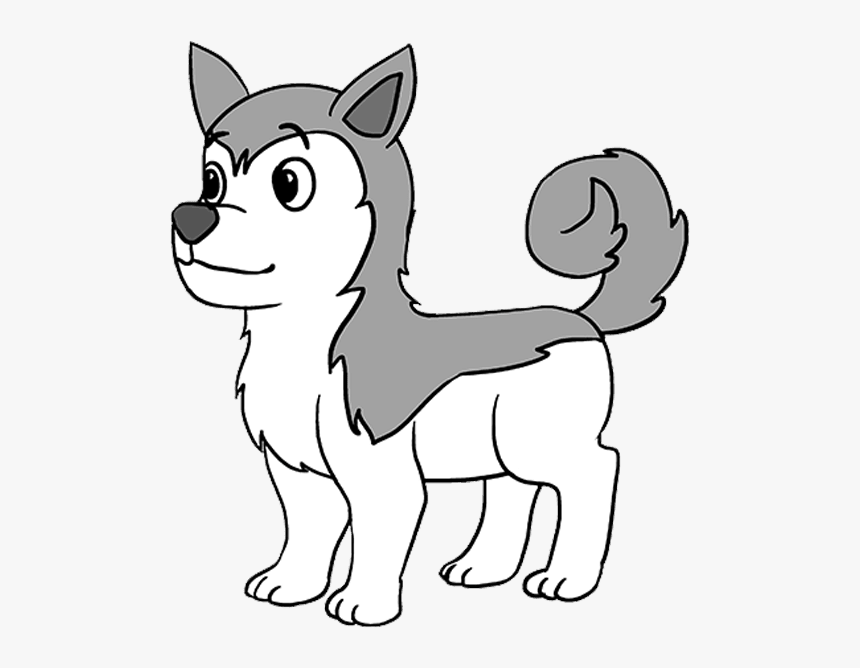 How To Draw A Husky, HD Png Download, Free Download