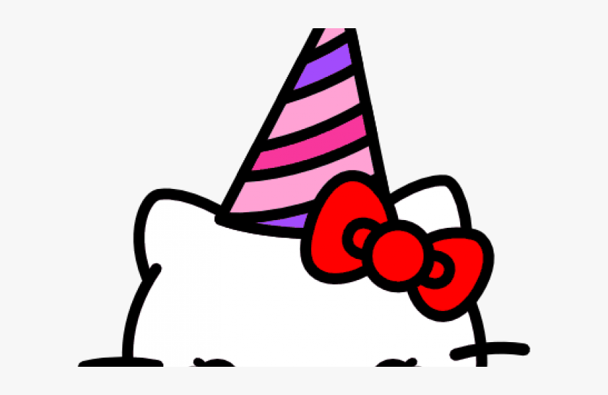 Hello Kitty With Balloons Png, Transparent Png, Free Download