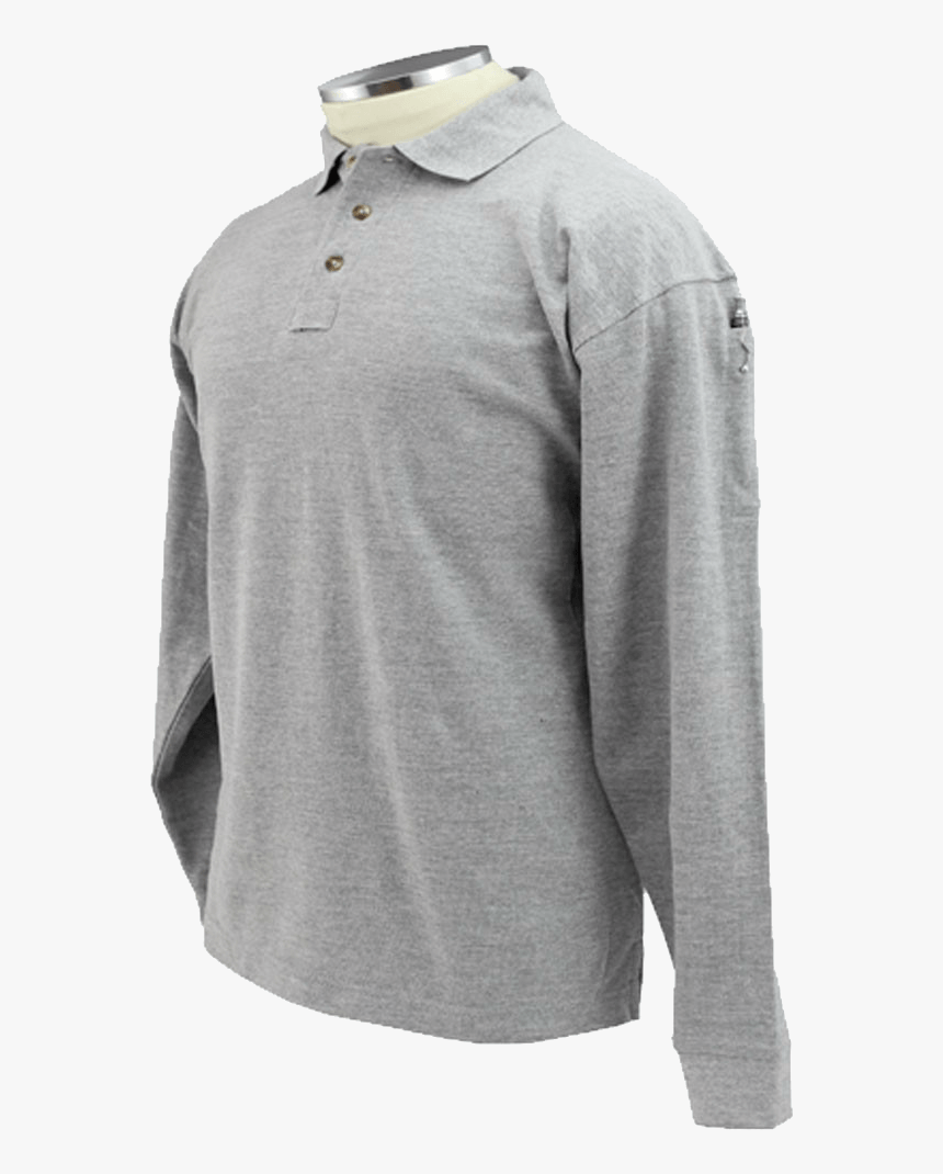 Preshrunk Cotton Tactical Long Sleeve Polo Shirt, HD Png Download, Free Download
