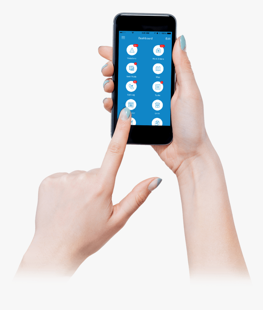 Cell Phone With Transparent Background, HD Png Download, Free Download