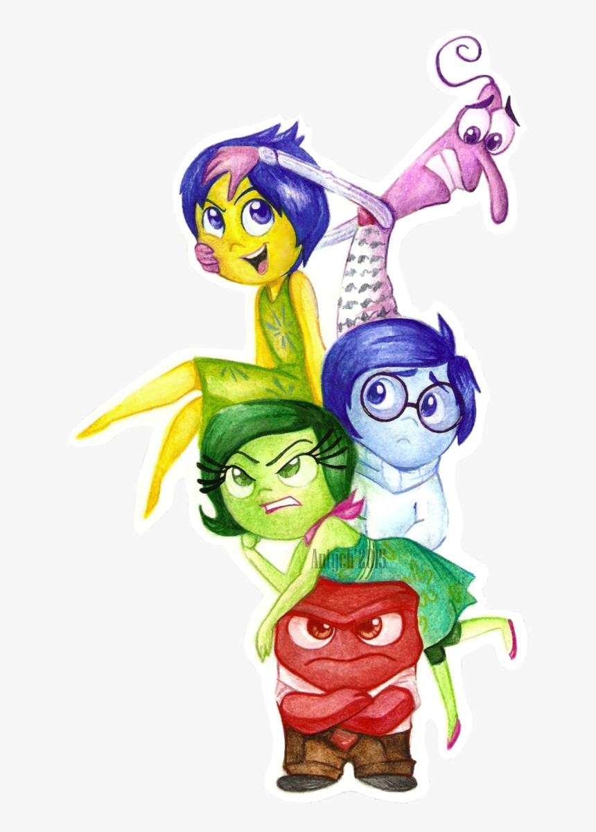 Drawing Fear Inside Out Library, HD Png Download, Free Download