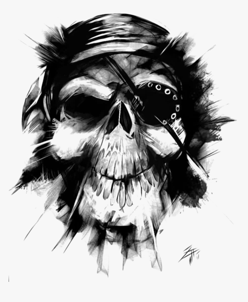 Skull Tattoo Png Download Image, Transparent Png, Free Download