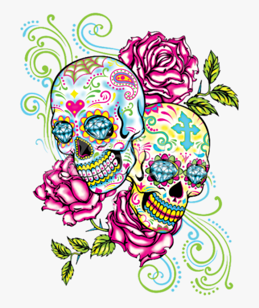 Transparent Skull Tattoos Png, Png Download, Free Download