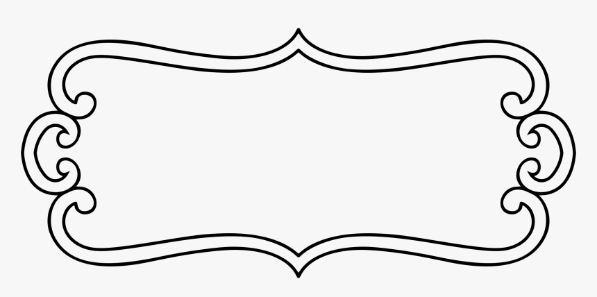 Decorative Text Box Borders Png, Transparent Png, Free Download