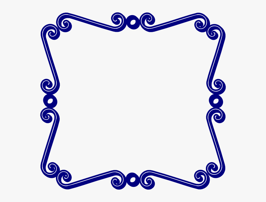 Blue Frame Png, Transparent Png, Free Download